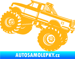 Samolepka Off Road 003 levá světle oranžová