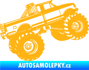 Samolepka Off Road 003 pravá světle oranžová