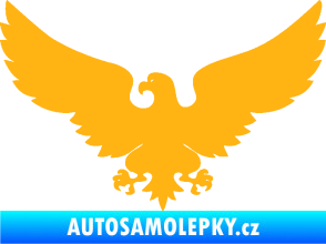 Samolepka Orlice 001 levá světle oranžová