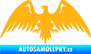 Samolepka Orlice 003 levá světle oranžová