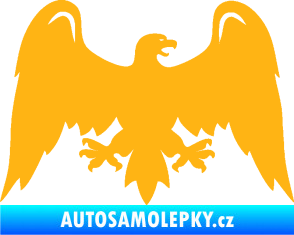 Samolepka Orlice 007 pravá světle oranžová