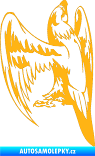 Samolepka Predators 018 levá světle oranžová