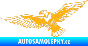 Samolepka Predators 028 levá sup světle oranžová
