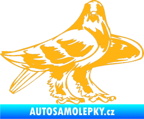 Samolepka Predators 047 pravá světle oranžová