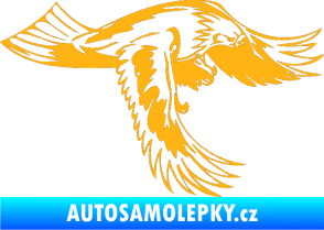 Samolepka Predators 048 pravá světle oranžová