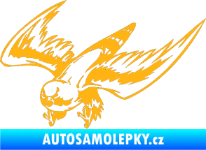 Samolepka Predators 056 levá světle oranžová
