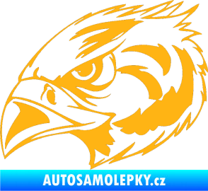 Samolepka Predators 084 levá světle oranžová