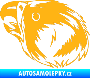 Samolepka Predators 095 levá světle oranžová