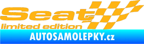 Samolepka Seat limited edition pravá světle oranžová