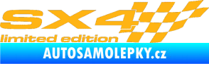 Samolepka SX4 limited edition pravá světle oranžová
