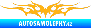 Samolepka Tetování 011 světle oranžová