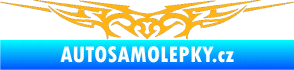 Samolepka Tetování 015 světle oranžová