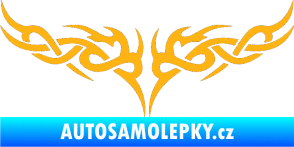 Samolepka Tetování 023 světle oranžová