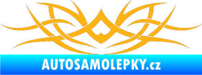 Samolepka Tetování 025 světle oranžová