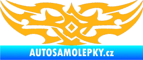 Samolepka Tetování 037 světle oranžová