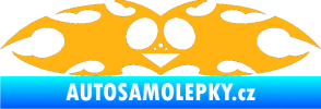 Samolepka Tetování 038 světle oranžová