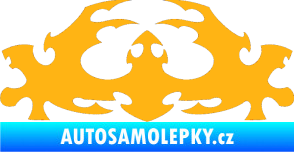 Samolepka Tetování 039 světle oranžová
