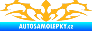 Samolepka Tetování 043 světle oranžová
