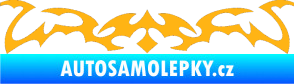 Samolepka Tetování 049 světle oranžová