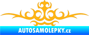 Samolepka Tetování 051 světle oranžová