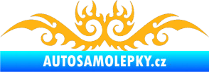 Samolepka Tetování 052 světle oranžová