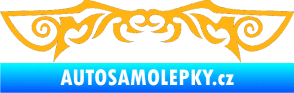 Samolepka Tetování 054 světle oranžová