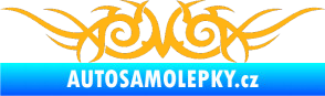 Samolepka Tetování 058 světle oranžová