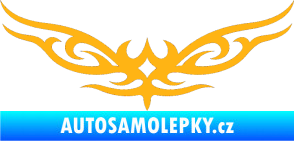 Samolepka Tetování 060 světle oranžová