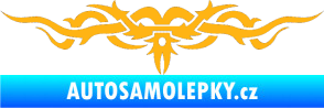 Samolepka Tetování 069 světle oranžová