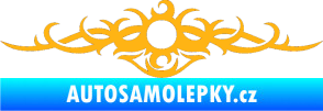 Samolepka Tetování 071 světle oranžová