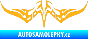 Samolepka Tetování 072 světle oranžová