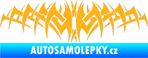 Samolepka Tetování 075 světle oranžová
