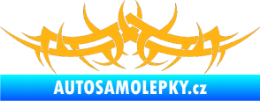 Samolepka Tetování 078 světle oranžová