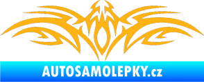 Samolepka Tetování 103 světle oranžová