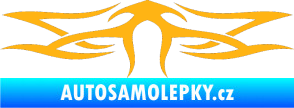 Samolepka Tetování 104 světle oranžová