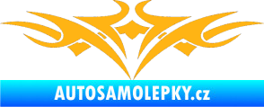 Samolepka Tetování 106 světle oranžová