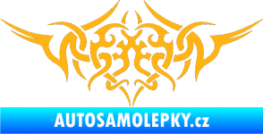 Samolepka Tetování 112 světle oranžová