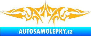 Samolepka Tetování 120 světle oranžová