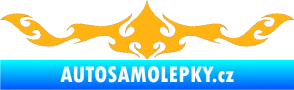 Samolepka Tetování 132 světle oranžová