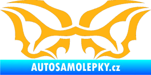 Samolepka Tetování 138 světle oranžová