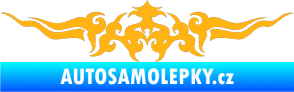 Samolepka Tetování 142 světle oranžová