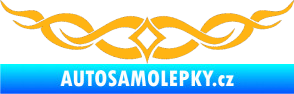 Samolepka Tetování 179 světle oranžová