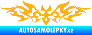 Samolepka Tetování 184 světle oranžová