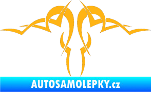 Samolepka Tetování 188 světle oranžová