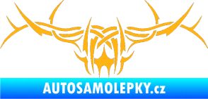 Samolepka Tetování 192 světle oranžová