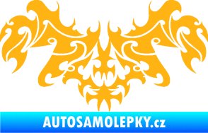 Samolepka Tetování 193 světle oranžová