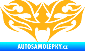 Samolepka Tetování 200 světle oranžová