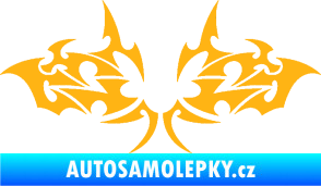 Samolepka Tetování 206 světle oranžová