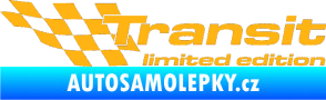 Samolepka Transit limited edition levá světle oranžová