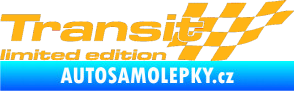 Samolepka Transit limited edition pravá světle oranžová